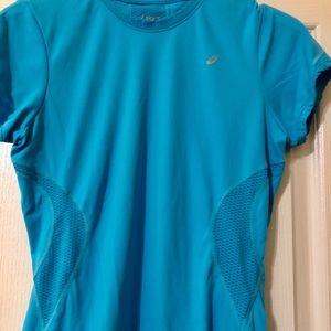 ASICS BLUE ATHLETIC TEE!
